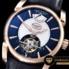 Parmigiani Fleurier Tonda 42mm Tourbillon Pembe Altın Kasa Mavi Kadran ETA