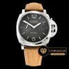 Panerai Luminor Due Date PAM904 Gri Kadran Kahverengi Kordon ETA