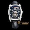 Parmigiani Fleurier Kalpa Hebdomadaire Tourbillon Çelik Kasa Siyah Kadran ETA