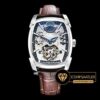 Parmigiani Fleurier Kalpa Hebdomadaire Tourbillon Çelik Kasa Beyaz Kadran ETA