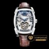 Parmigiani Fleurier Kalpa Hebdomadaire Tourbillon Çelik Kasa Beyaz Kadran ETA