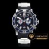 Ulysse Nardin Maxi Marine Diver Chronograph Mavi Siyah Kadran Siyah Kordon ETA