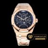 Audemars Piguet Royal Oak Perpetual Calendar 26574 Pembe Altın Kasa Mavi Kadran ETA