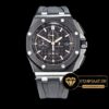 Audemars Piguet Royal Oak Offshore Chronograph Novelty Titanyum Kasa Seramik Bezel Siyah Kadran ETA