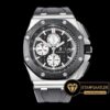 Audemars Piguet Royal Oak Offshore Chronograph Novelty Titanyum Çelik Kasa Seramik Bezel Siyah Kadran ETA