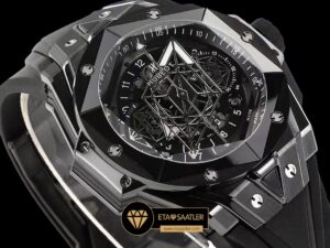 Hublot Big Bang Sang Blue II HUB1240 İskelet Kadran Super Clone ETA