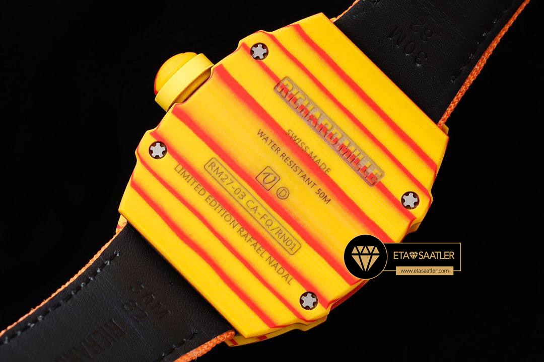 Richard Mille Carbon RM027-03 Rafael Nadal Tourbillon ETA (9) Richard Mille Carbon RM027-03 Rafael Nadal Tourbillon ETA