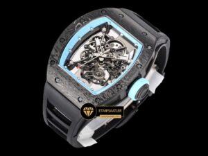 Richard Mille Carbon RM055 NTPT Bubba Watson Mavi Çerçeveli BBR Factory V2 ETA