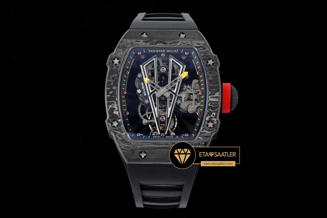 Richard Mille RM027-03 Rafael Nadal NTPT Carbon Kasa ETA