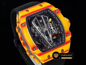 Richard Mille RM027-03 Rafael Nadal Yellow Red ETA