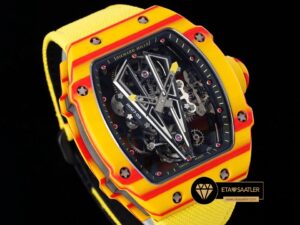 Richard Mille RM027-03 Sarı Kırmızı Rafael Nadal ETA