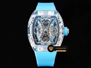 Richard Mille RM053-02 Pablo Mac Donough İskelet Kadran Kauçuk Kordon Tourbillon ETA