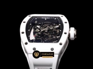 Richard Mille RM055 Bubba Watson BBR Factory V2 Beyaz Seramik Kasa ETA