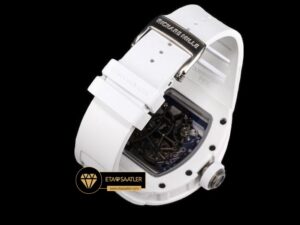 Richard Mille RM055 Bubba Watson BBR Factory V2 Beyaz Seramik Kasa ETA