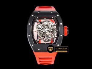 Richard Mille RM055 Bubba Watson BBR Factory V2 Kırmızı Kauçuk Seramik ETA