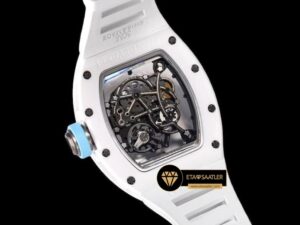 Richard Mille RM055 Bubba Watson Mavi Çerçeveli Kadran BBR Factory V2 ETA