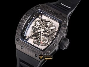 Richard Mille RM055 NTPT Carbon Bubba Watson Siyah Çerçeve BBR Factory V2 ETA