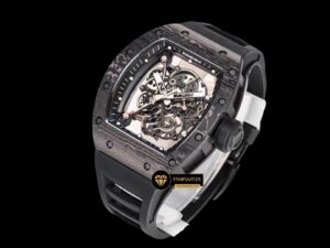 Richard Mille RM055 NTPT Carbon Bubba Watson Siyah Çerçeve BBR Factory V2 ETA