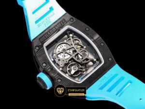 Richard Mille RM055 NTPT Carbon Bubba Watson Turkuaz Çerçeve BBR Factory V2 ETA