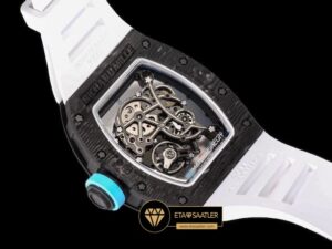 Richard Mille RM055 NTPT Carbon Kasa Bubba Watson Kauçuk BBR Factory V2 ETA