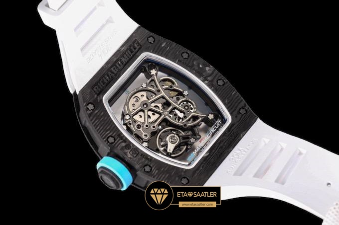 Richard Mille RM055 NTPT Carbon Kasa Bubba Watson Kauçuk BBR Factory V2 ETA