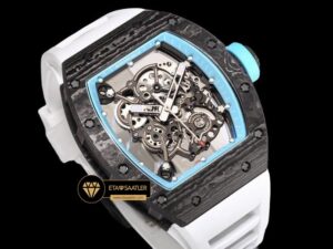 Richard Mille RM055 NTPT Carbon Kasa Bubba Watson Kauçuk BBR Factory V2 ETA