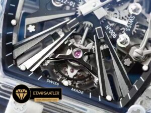 Richard Mille RM12-01 Kompozit Şeffaf Kasa Tourbillon ETA