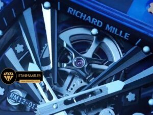 Richard Mille RM12-01 Saydam Mavi Kasa Tourbillon ETA