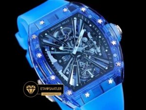 Richard Mille RM12-01 Saydam Mavi Kasa Tourbillon ETA