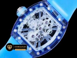 Richard Mille RM12-01 Saydam Mavi Kasa Tourbillon ETA