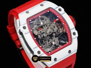 Richard Mille RM27-02 Rafael Nadal Tourbillon Kırmızı ETA