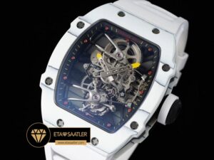 Richard Mille RM27-02 Tourbillon Rafael Nadal Beyaz Karbon ETA