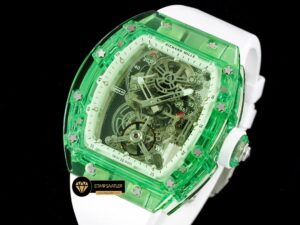 Richard Mille RM56-01 Saydam Yeşil Kasa Tourbillon ETA (3)