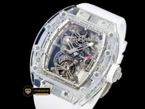 Richard Mille RM56-01 Şeffaf Kompozit Kasa Tourbillon ETA