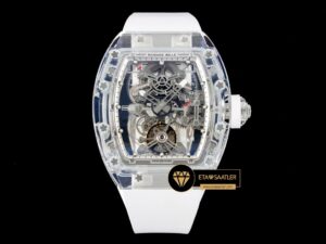 Richard Mille RM56-01 Şeffaf Kompozit Kasa Tourbillon ETA