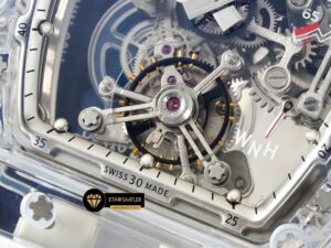 Richard Mille RM56-01 Şeffaf Kompozit Kasa Tourbillon ETA