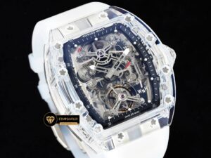 Richard Mille RM56-01 Transparan Şeffaf Kasa Tourbillon ETA