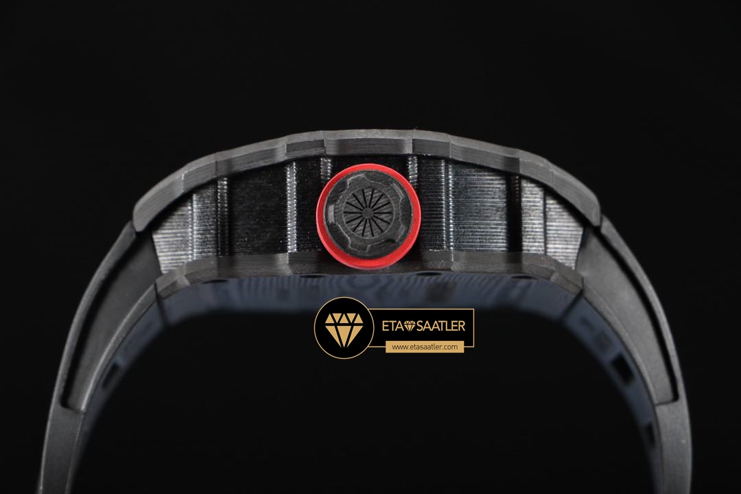 Richard Mille Rafael Nadal Carbon RM27-02 Tourbillon Siyah ETA (8) Richard Mille Rafael Nadal Carbon RM27-02 Tourbillon Siyah ETA