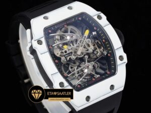 Richard Mille Rafael Nadal RM27-02 Beyaz Karbon Kasa ETA