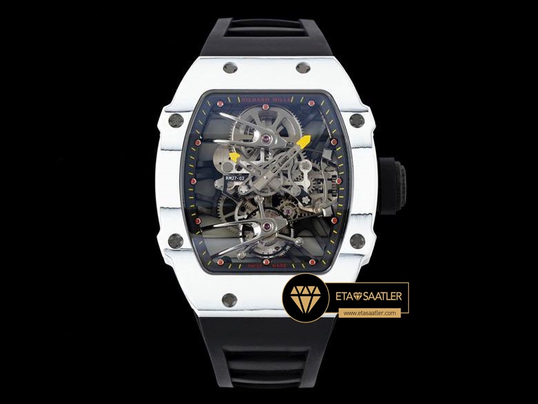 Richard Mille Rafael Nadal RM27-02 Beyaz Karbon Kasa ETA