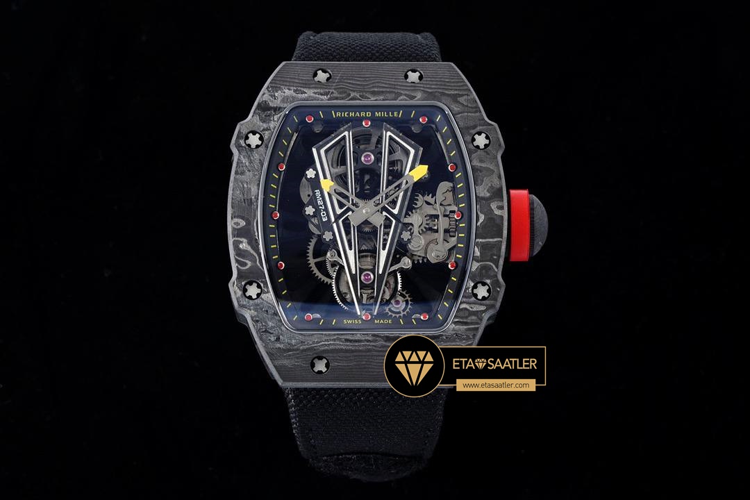 Richard Mille Rafael Nadal RM27-03 Tourbillon NTPT Carbon ETA