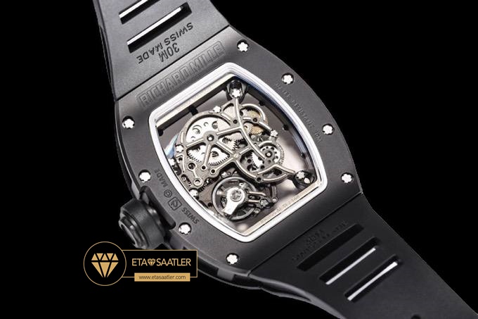 Richard Mille Siyah Seramik Kasa RM055 Bubba Watson BBR Factory V2 ETA