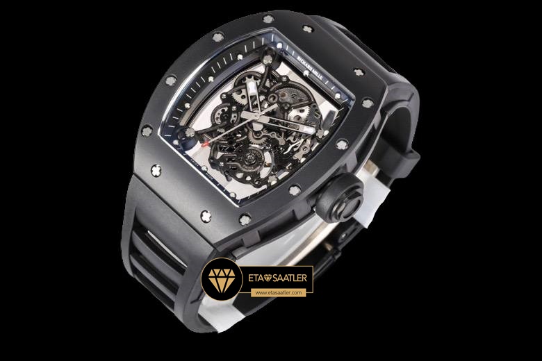 Richard Mille Siyah Seramik Kasa RM055 Bubba Watson BBR Factory V2 ETA