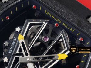 Richard Mille Tourbillon RM027-03 Rafael Nadal Kırmızı Kauçuk ETA