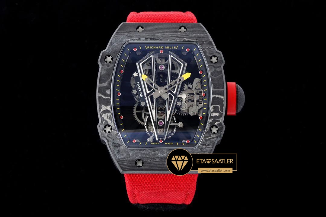 Richard Mille Tourbillon RM27-03 Rafael Nadal NTPT Carbon ETA