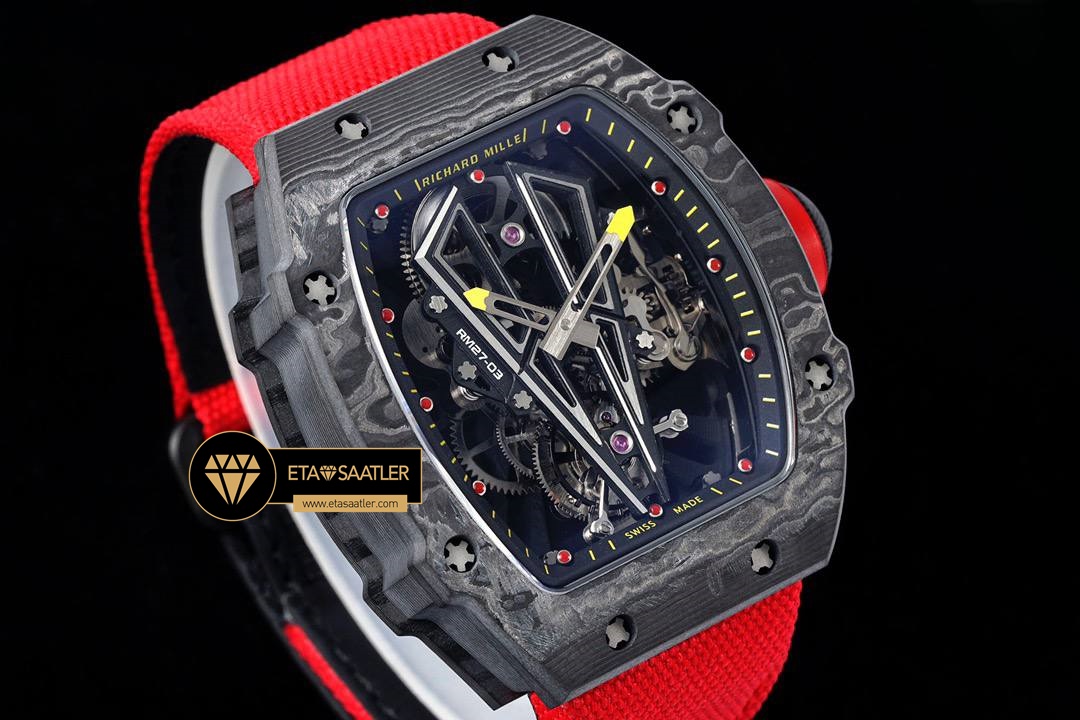 Richard Mille Tourbillon RM27-03 Rafael Nadal NTPT Carbon ETA