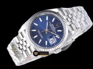 Rolex Datejust 3235 Mavi Kadran Clean Factory 36mm jubile ETA