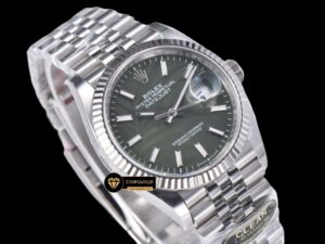 Rolex Datejust 3235 Yeşil Palmiye Kadran Clean Factory 36mm jubile ETA