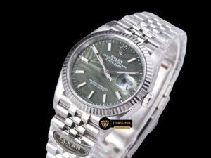 Rolex Datejust 3235 Yeşil Palmiye Kadran Clean Factory 36mm jubile ETA