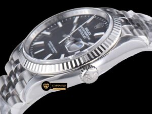 Rolex Datejust Clean Factory 3235 Siyah Kadran 36mm jubile ETA